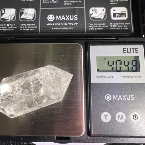 Clear Quartz Crystal Double Terminated (4) - Picture 12 of 12